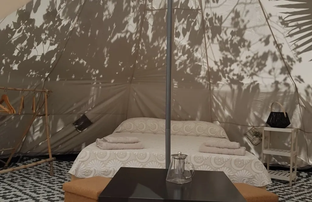 AlohaCamp Glamping gran tipi eco BIO tropical 2