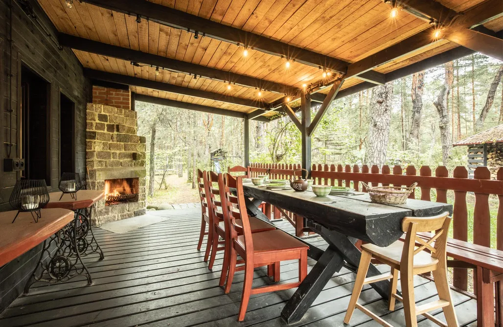 Piskornia noclegi Zegrze Lake Domek Cichy Las  1