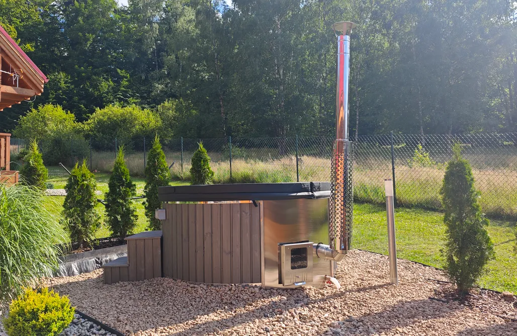 AlohaCamp Domek Śmielec z prywatną balią i sauną 4