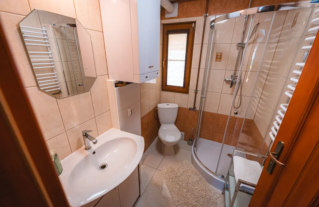 AlohaCamp Bug Na Skarpie - Domek Wypoczynkowy z Jacuzzi i Kominkiem 1