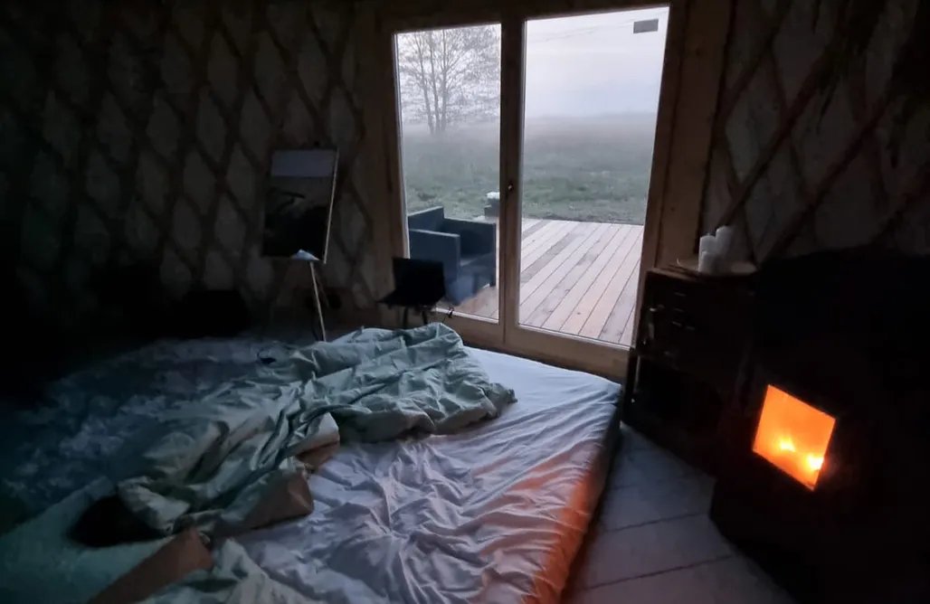 noclegi AlohaCamp Jurta Hoya Glamping 4