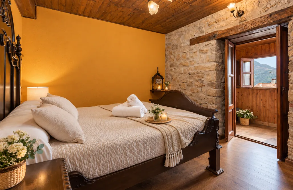 AlohaCamp , encantadora casita de montaña con jacuzzi 4