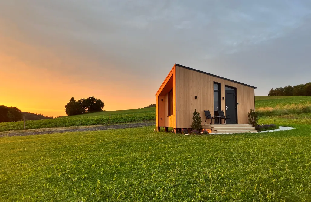 AlohaCamp accommodation AleWidok - domek z widokiem na Góry Sowie 5