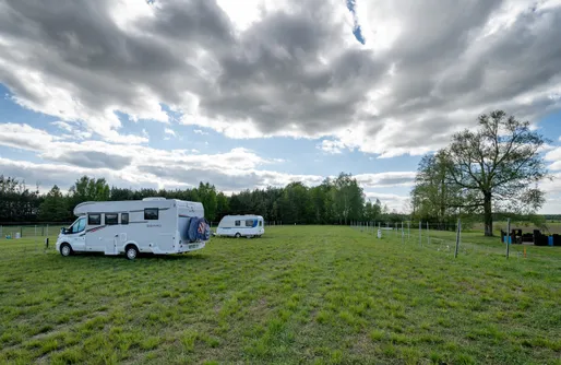 Image of Camper and Tent Pitch - For You in Kuraszewo