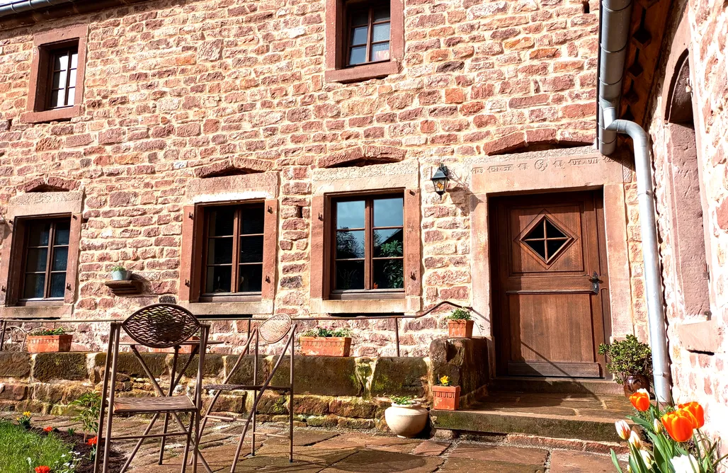 Unterkunft AlohaCamp Maison d'hôtes La Paulusmühle Ancien moulin 5