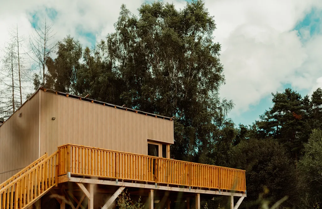 Domki na drzewie - Kołobrzeg - Sauna - PolanaGlamp AlohaCamp