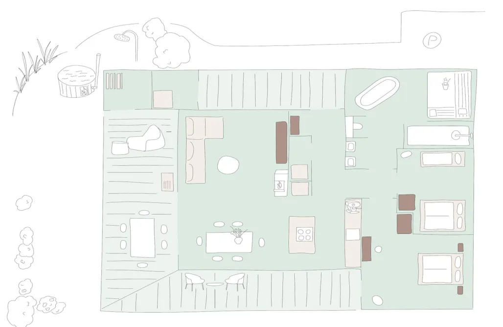 Hébergement AlohaCamp Maison NordseeLuft - la Lumineuse 1