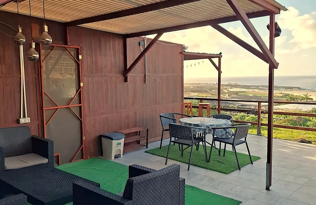 noclegi AlohaCamp Cabaña Familiar C1 - Agrocamping Invernaderito Tejina 2