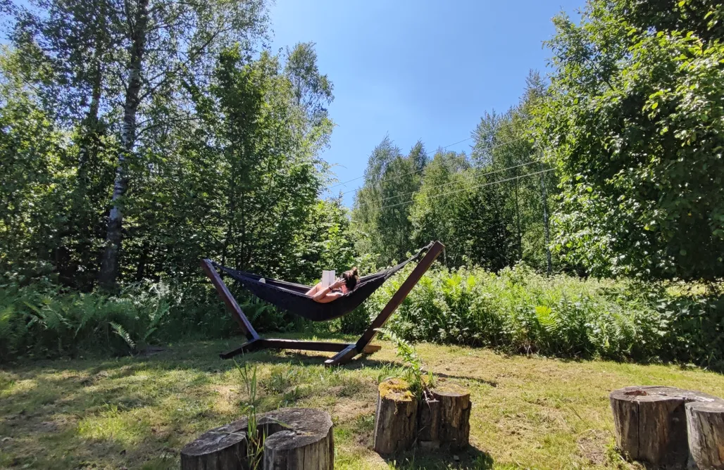 noclegi AlohaCamp Domek letniskowy zielony - całoroczny 4