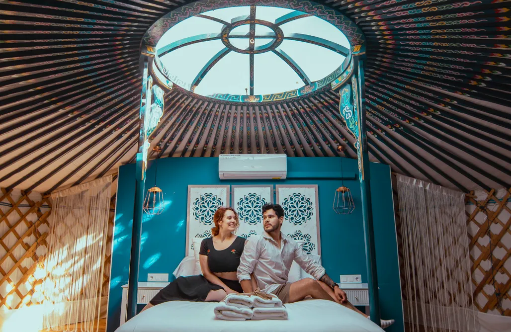 AlohaCamp Yurta Cielo 3