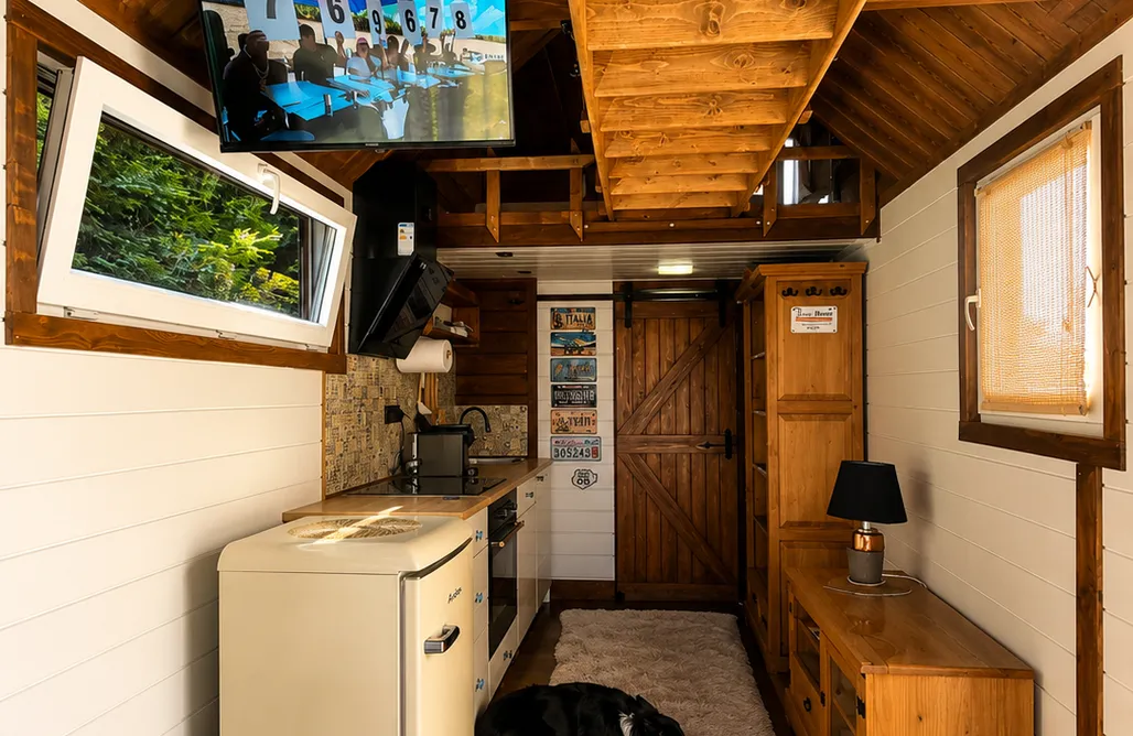 noclegi AlohaCamp Tinny House - Domek Między Górami 5