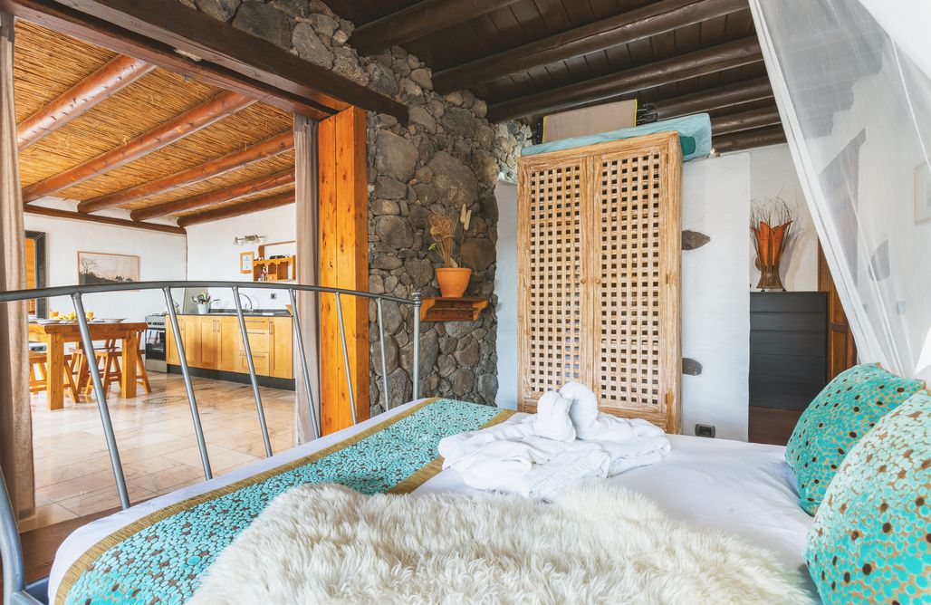 Alquiler Casa Con Piscina Privada Eco Finca de Arrieta: The Cottages 1