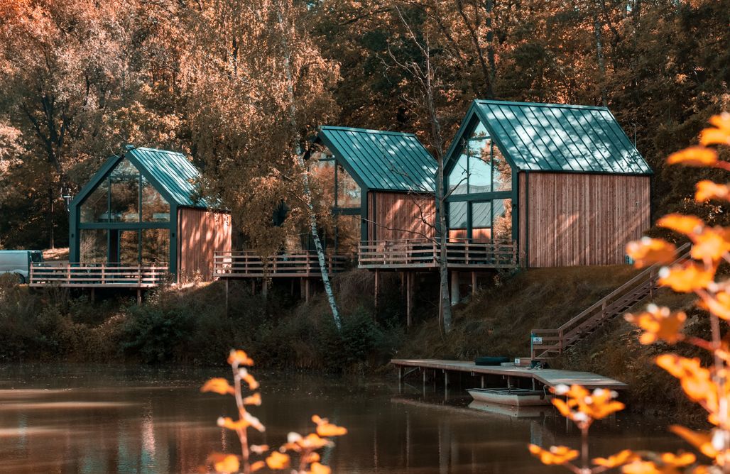 Hotel mit Whirlpool im Zimmer Leśne Szepty  2