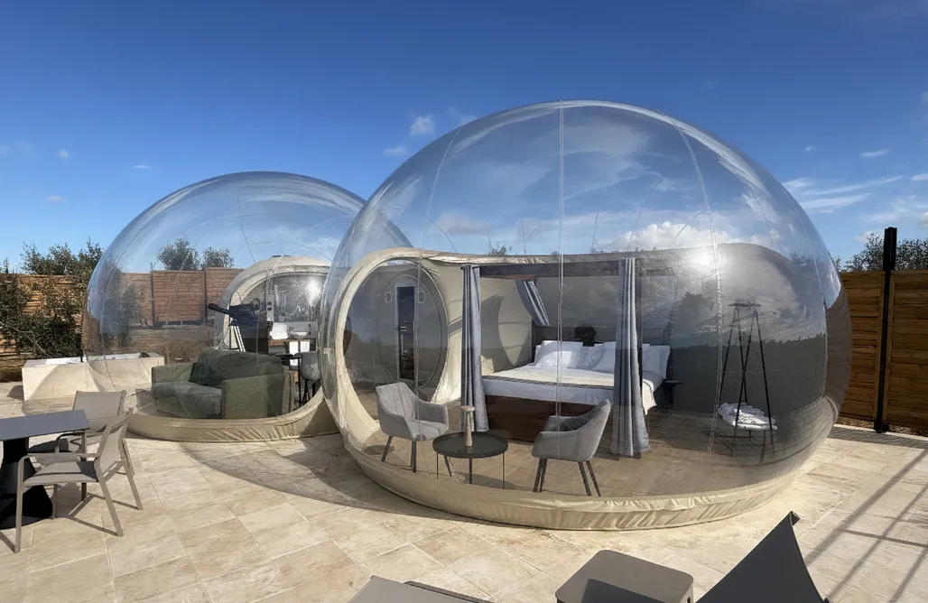 AlohaCamp accommodation Hotel Burbuja en Toledo 4