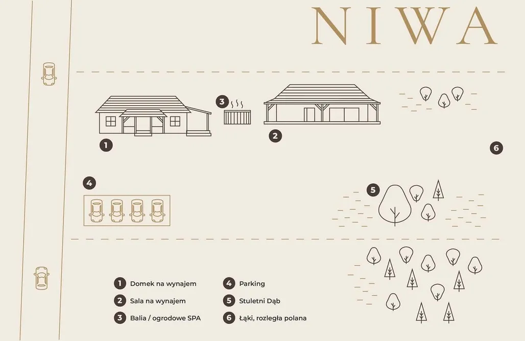 noclegi AlohaCamp NIWA – domek z balią & rustykalna sala  4