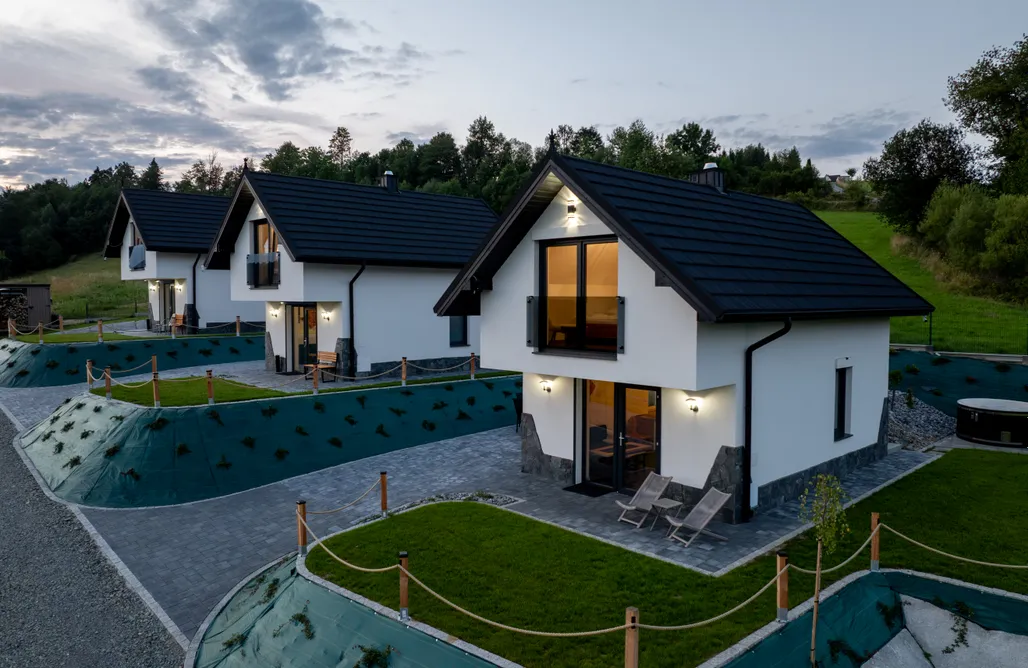 Domek w Lesie z Jacuzzi Echo Gorców Balia 2