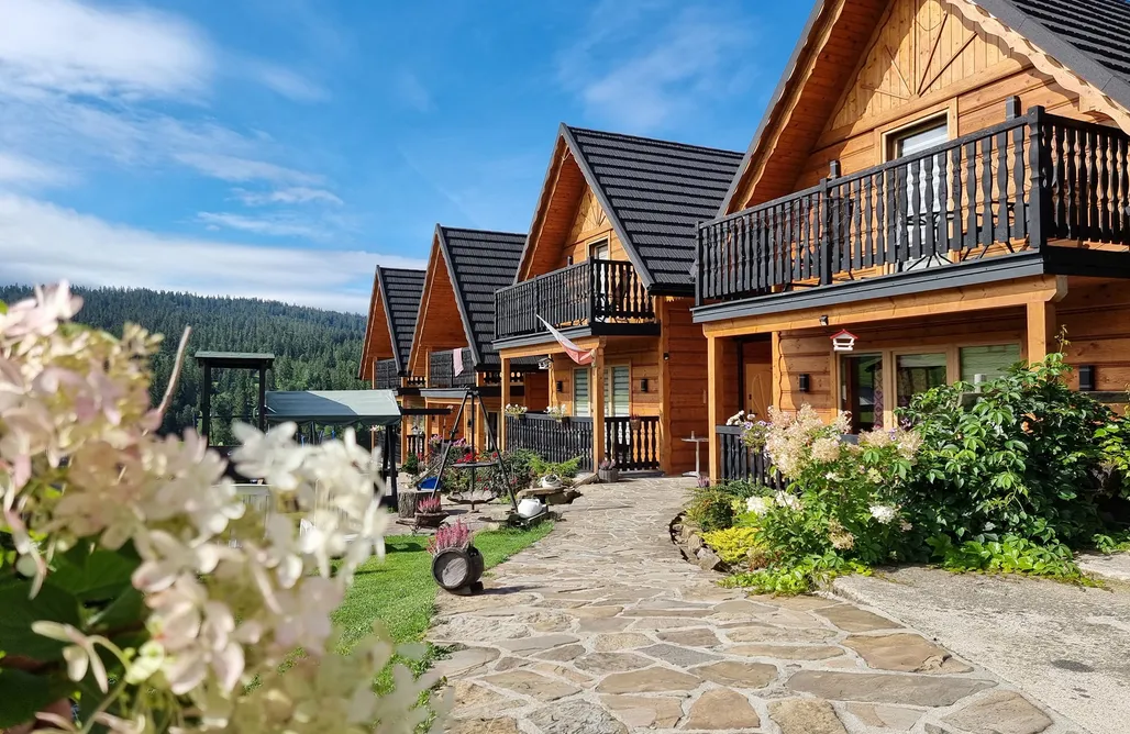 AlohaCamp accommodation Domki u Jacka Sauna & Relax z widokiem na góry 4