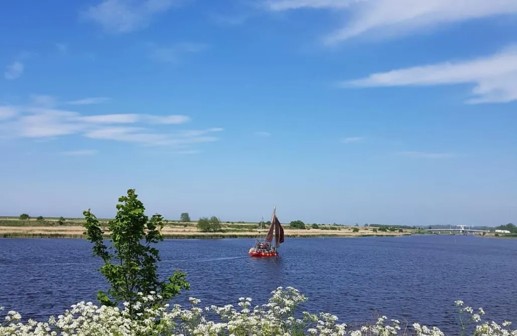 Location Chalet Avec Étang Pêche Privé Ferienhaus Heinkens Hoek mit Steg und Ruderboot 1