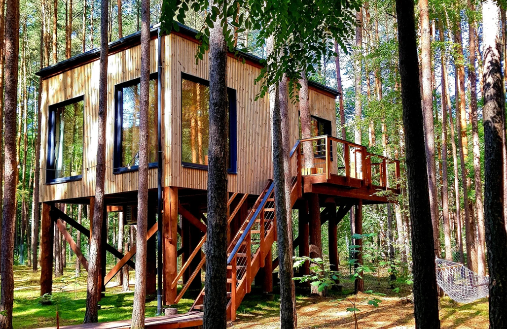 Domek na drzewie Hel Tree Houses Olszanka 2