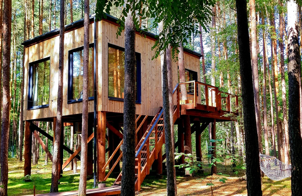 AlohaCamp accommodation Tree Houses Olszanka 2