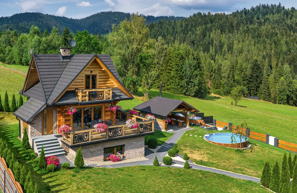 noclegi AlohaCamp Domek w górach z widokiem na Tatry 1