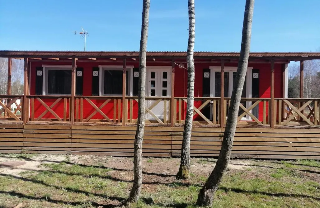 Swornegacie noclegi Domek letniskowy czerwony - całoroczny 1