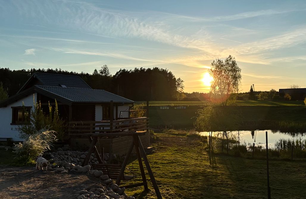 Borsk noclegi Domek nad stawem Uroczysko 2