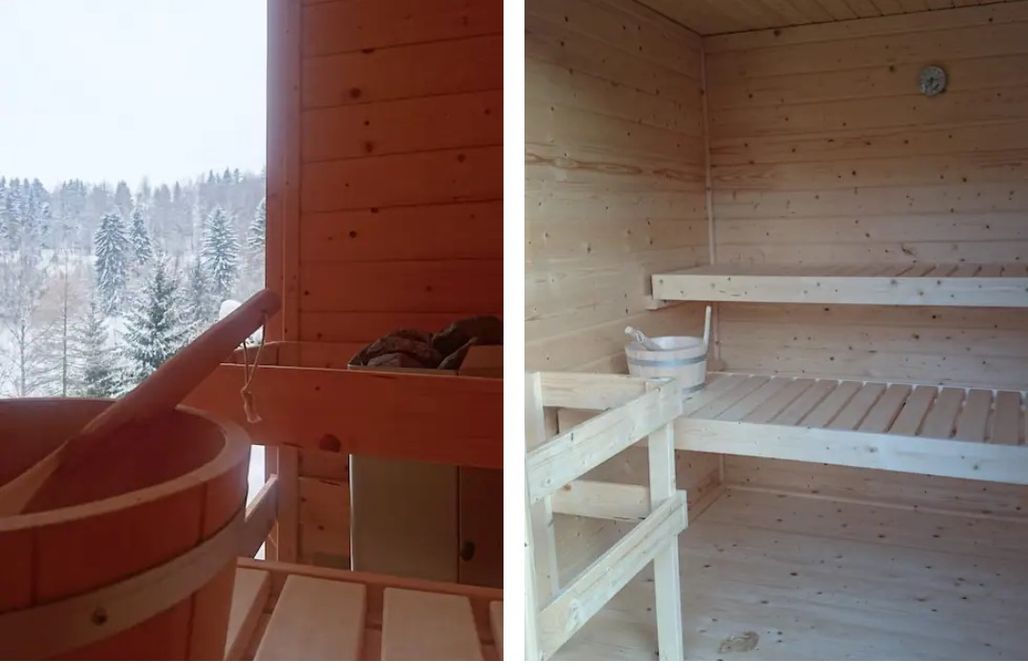 Hébergement AlohaCamp Haus am Waldrand mit Sauna und Kamin  1