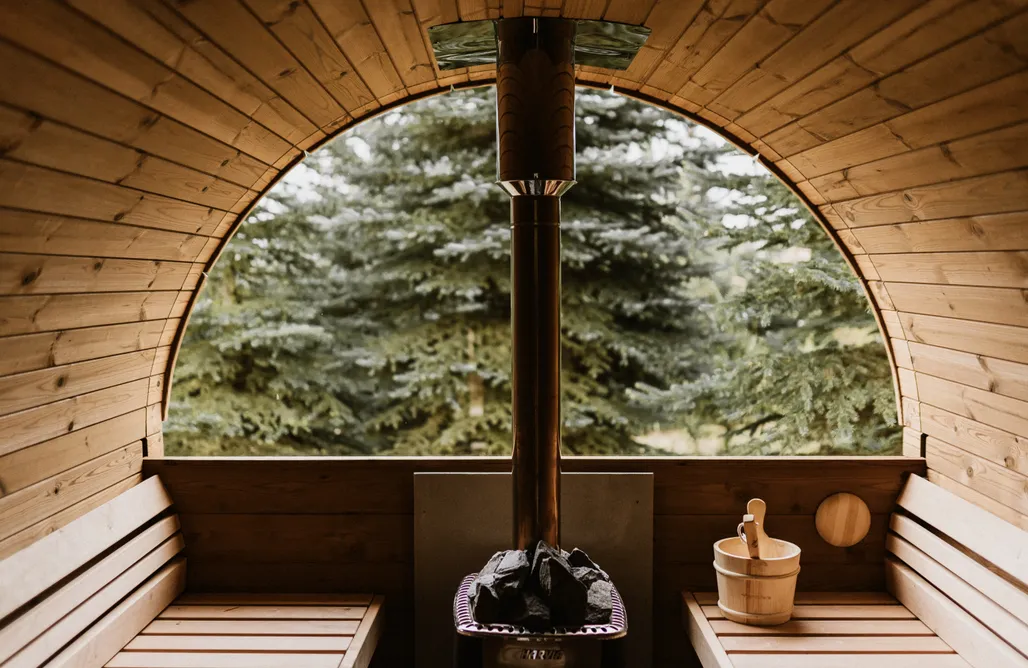 noclegi AlohaCamp Drewniana Ostoja - jurta z balią i sauną na wyłączność 🪵🌲✨ 1