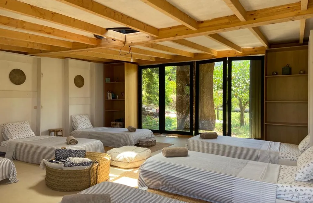 AlohaCamp accommodation the4elements - modulo de madera 1