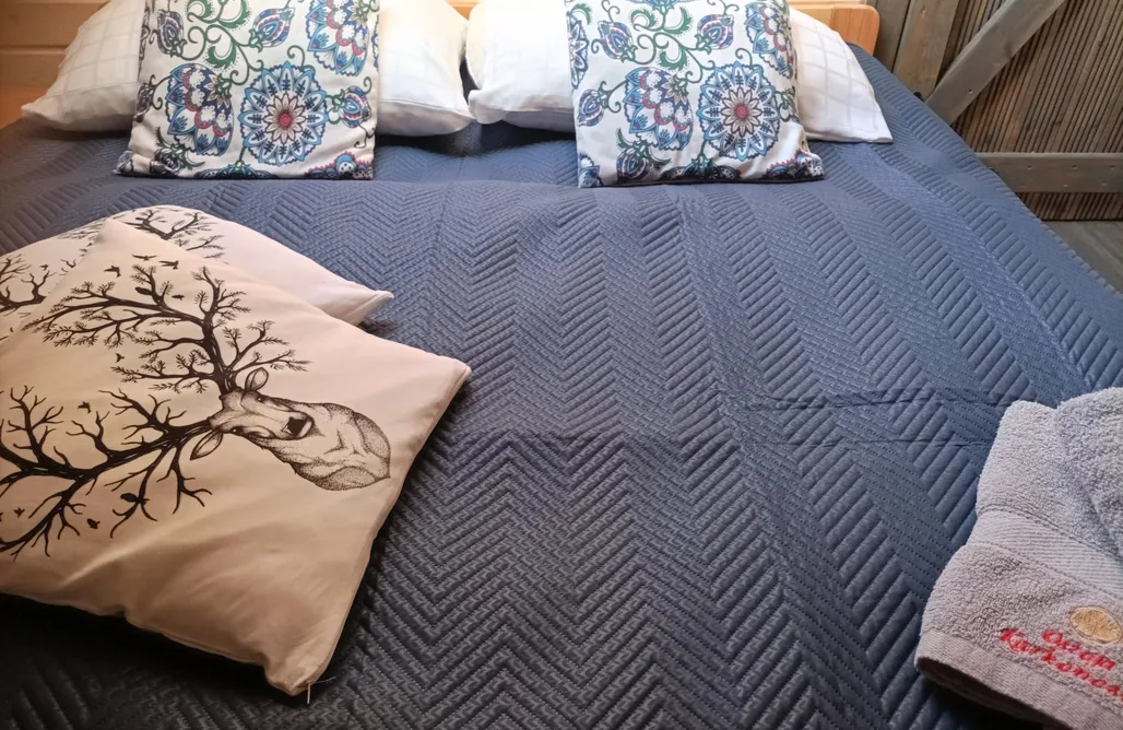 AlohaCamp Apartament 6-osobowy z dwoma sypialniami i z kominkiem 1