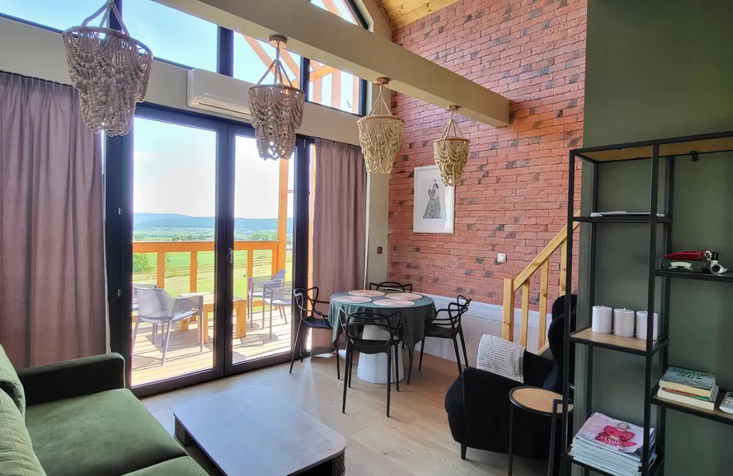 Agroturystyka Świętokrzyskie Orzechówka Domki Mocy 1