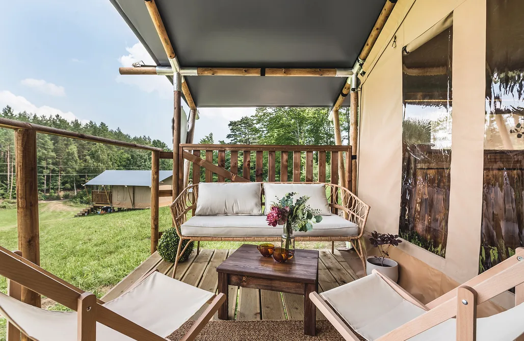 AlohaCamp Namiot duży z łazienką (2os) 3