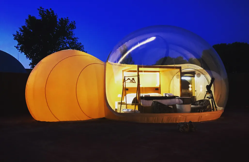 noclegi AlohaCamp Zielo las Beatas 1