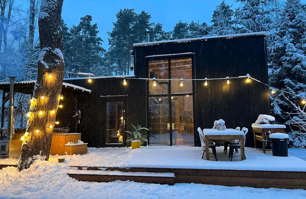 Glamping Nad Jeziorem Strefa relaksu Siemiany 3