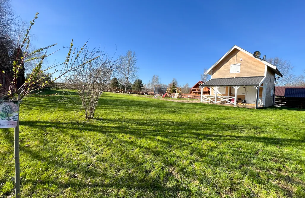 Samodzielny Domek nad Jeziorem z Własną Linią Brzegową Malinowe Ranczo 3