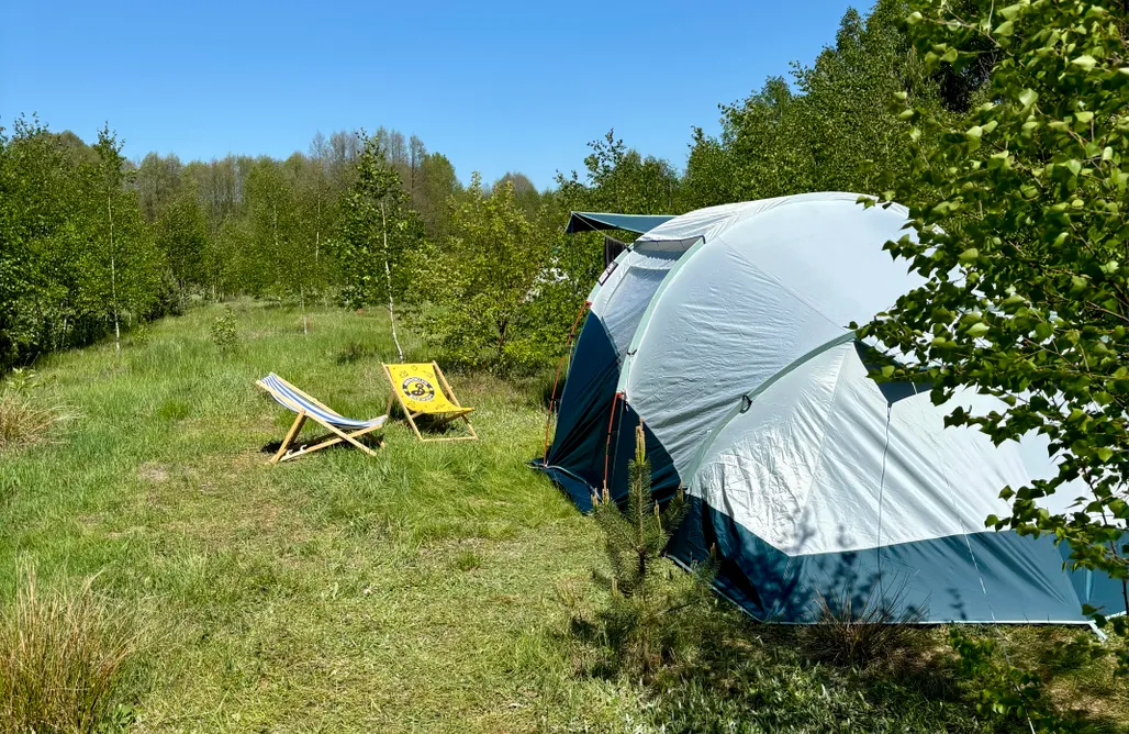 noclegi AlohaCamp Błękitny Ganek- miejsce pod namiot lub kamper 1