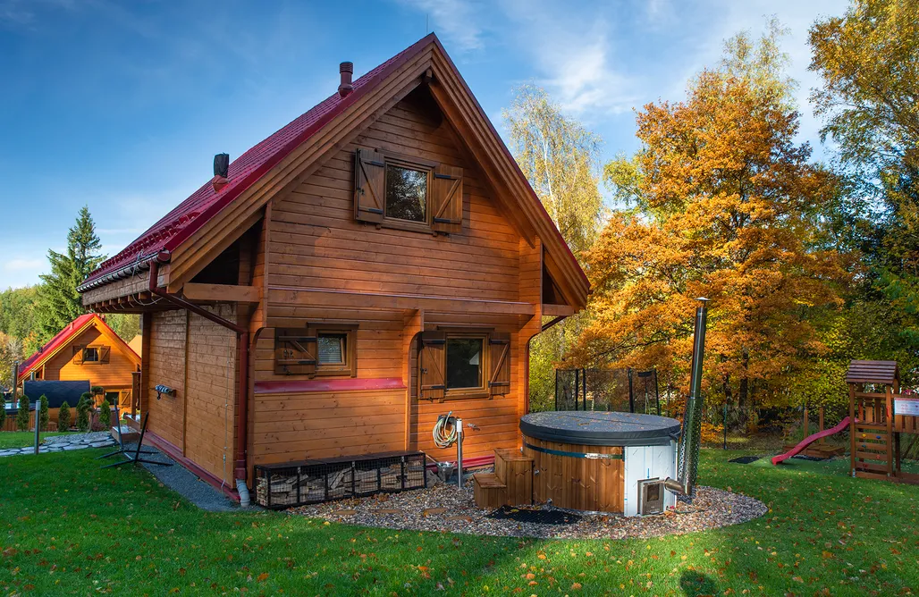 AlohaCamp Domek Ptasiak z prywatną balią 2