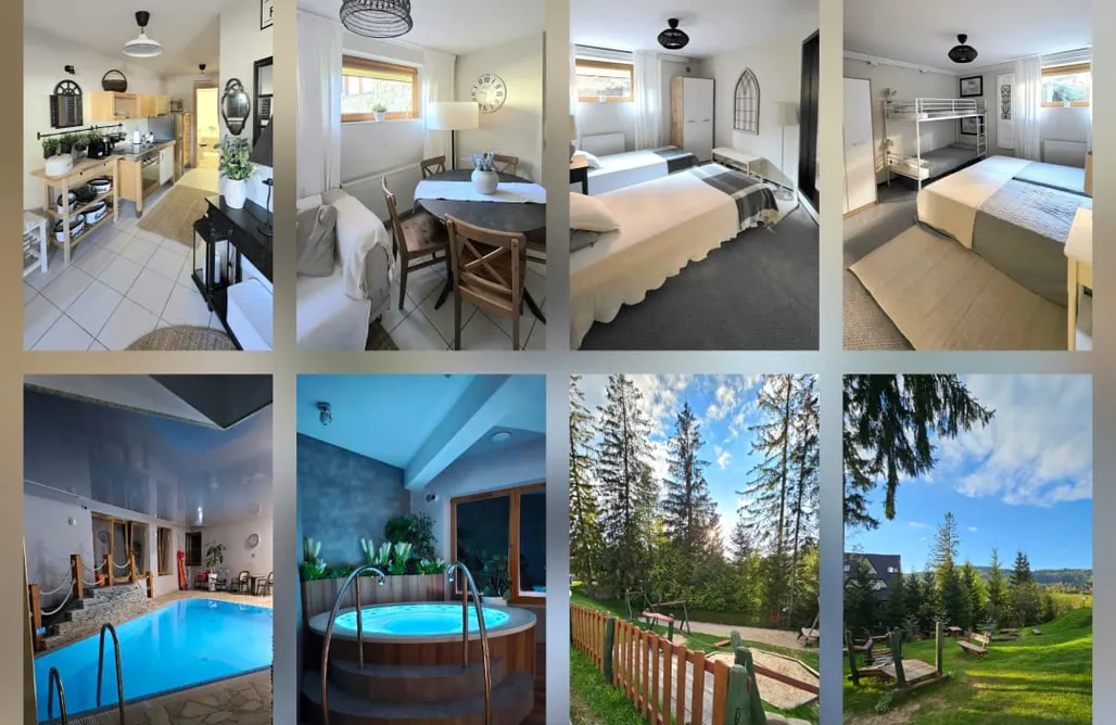 AlohaCamp accommodation Tatrzańska Prowansja SPA&SKI Apartament 5