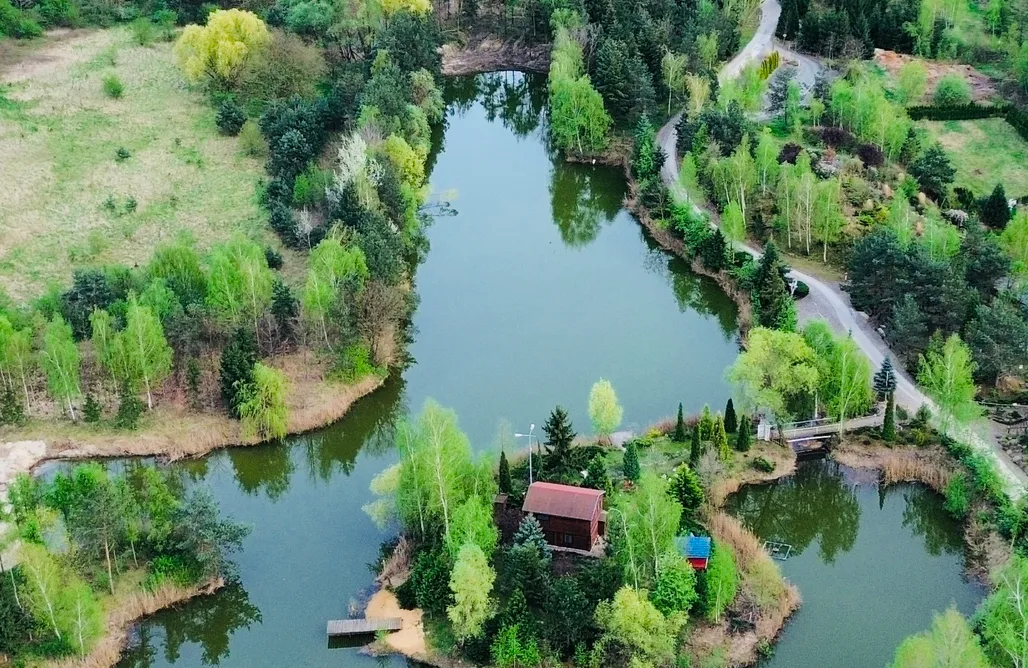 Noclegi Nad Jeziorem Lubuskie ⛵️ Domek na wyspie 3