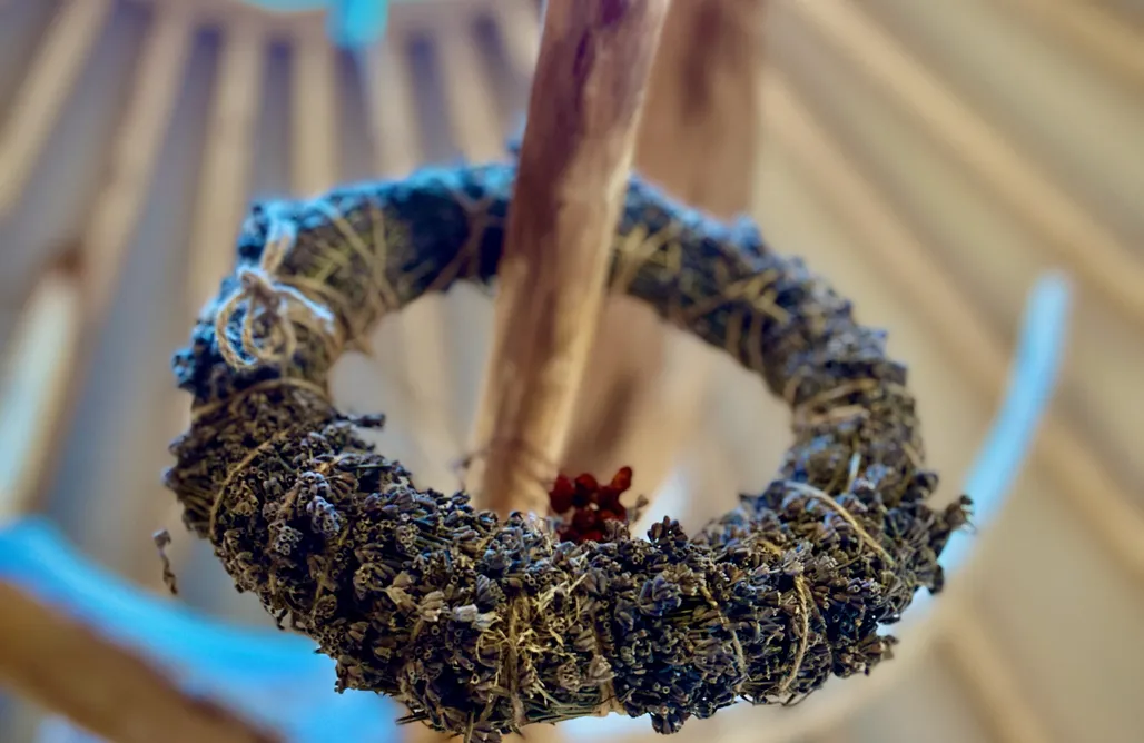 ubytování AlohaCamp Jurta Jura leśna 1