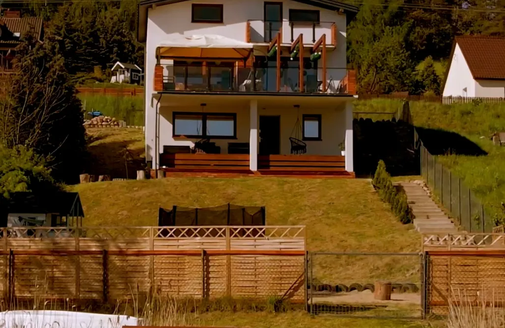 AlohaCamp accommodation Dom nad jeziorem Stacja Hartowiec 5