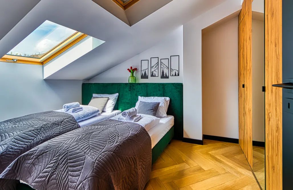 AlohaCamp Apartament Premium 305 z prywatną sauną, kominkiem, klimatyzacją i widokiem na góry 2