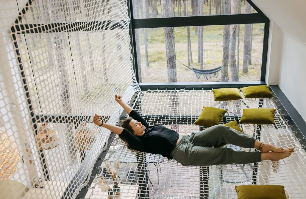 Domek W Lesie Nad Jeziorem Patyki Las Możliwości 3