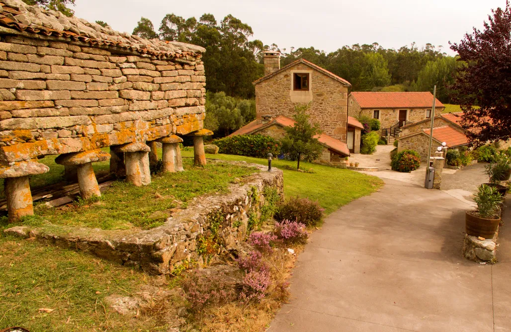 Unterkunft AlohaCamp Hotel rústico Lugar do Cotariño 5