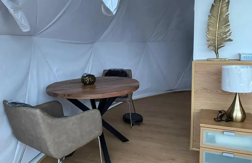 Cabañas en San Agustín de Guadalíx Claro de Luna Dom - LUNA 1 - Domo en plena naturaleza a 25 minutos de Madrid 1