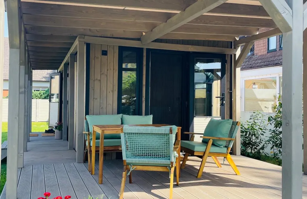 Ferienhaus Nordsee mit Hund Tinyhaus Josie 3