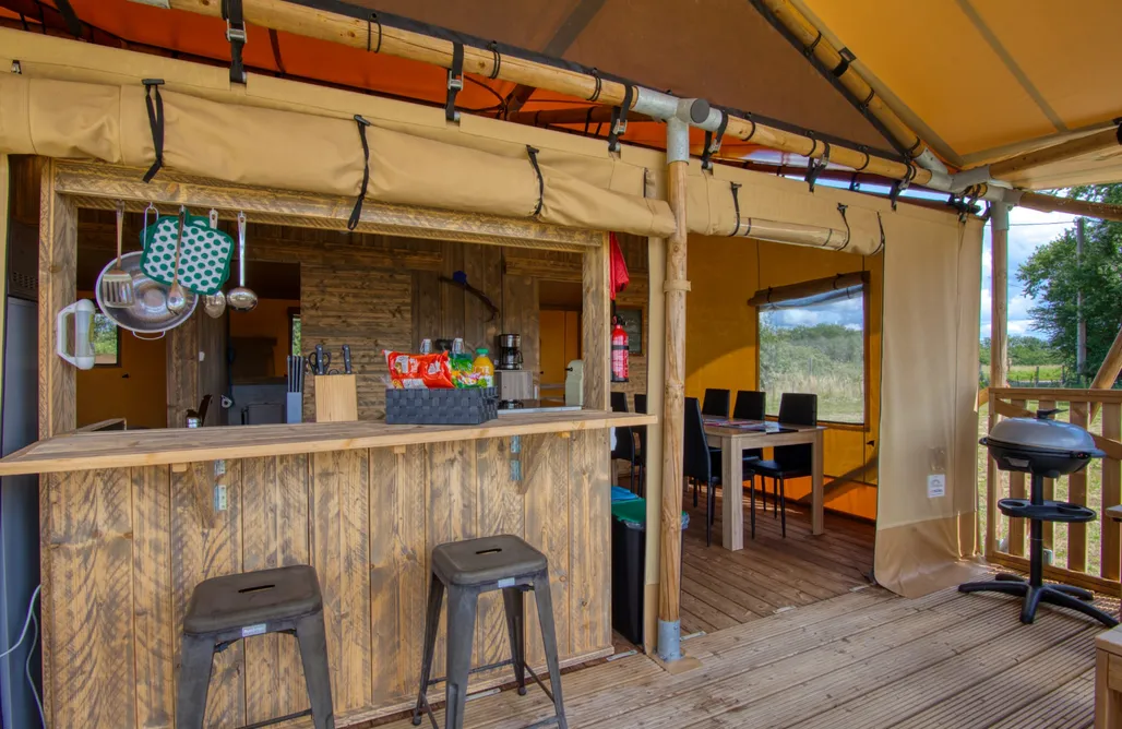 noclegi AlohaCamp Tente Lodge Safari en Dordogne 1