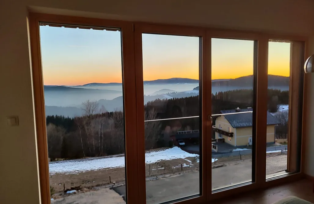 Winterurlaub Mit Kindern Holzriegelhaus mit Weitblick 3