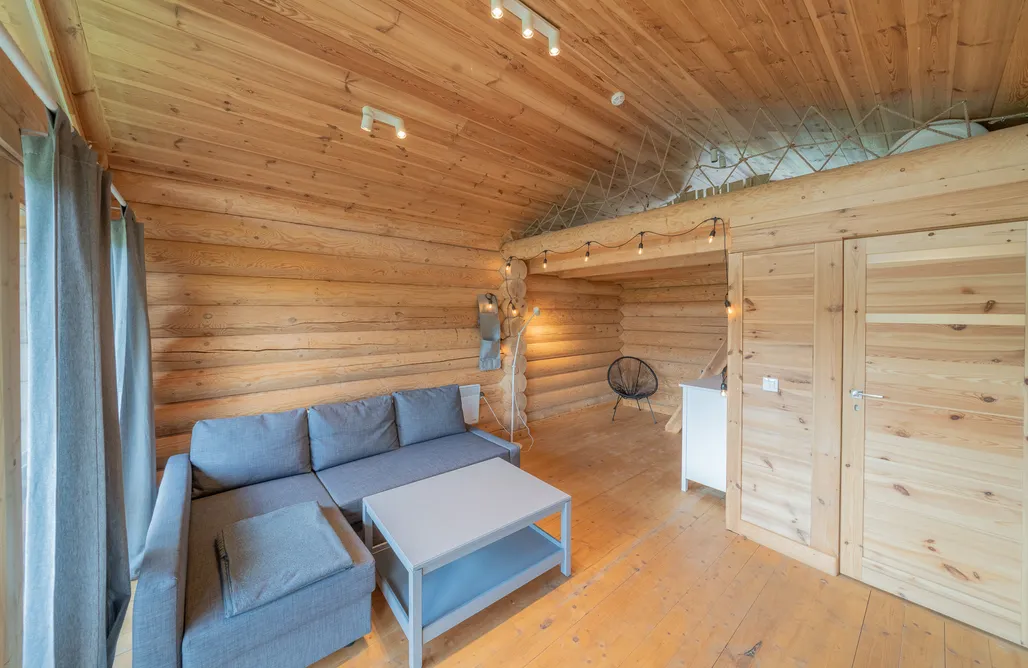 AlohaCamp Domek z bali do 4 osób 2